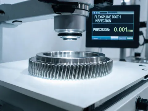 Flexspline tooth inspection